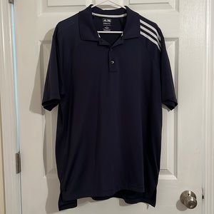 Dark blue Adidas Golf Shirt - L
